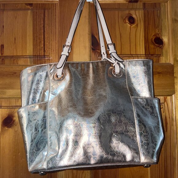 Michael Kors Rose Gold Tote - Picture 2 of 10